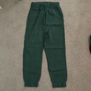 J. Crew dark green pants